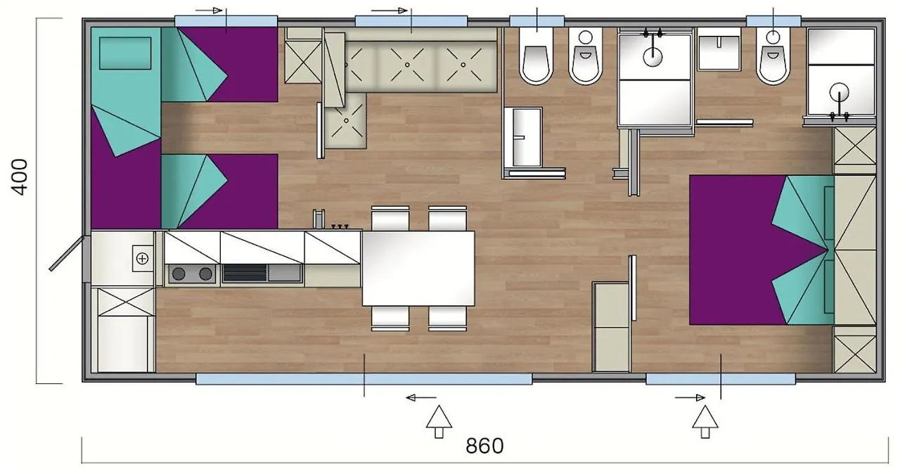 Mobile Home Alloro 166 Pietra Ligure